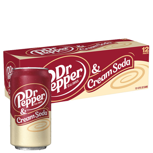 Dr Pepper Cream Soda 12x 355ml