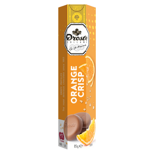 Droste Chocolade Pastilles Orange Crisp 12x 85g