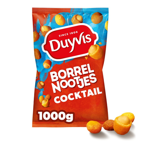 Duyvis Borrelnootjes Cocktail 1kg