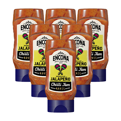 Encona - Mexican Jalapeno Chilli Jam - 6x 285ml