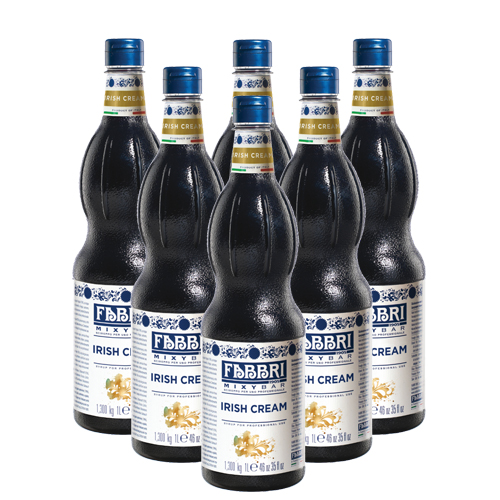 Fabbri Mixybar Irish Cream Siroop 6x 1ltr