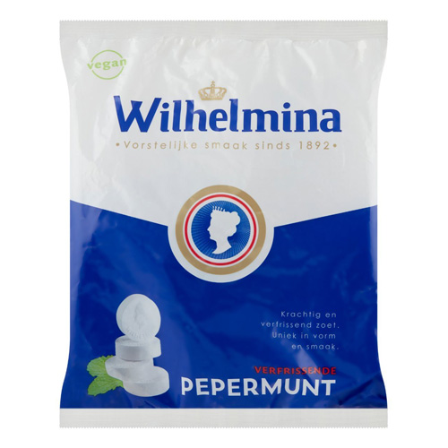 Wilhelmina Pepermunt vegan - Zak 1 kilo