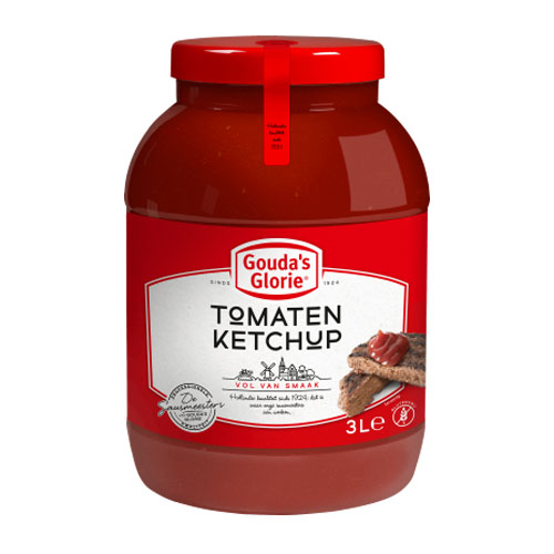 Goudaapos s Glorie Tomaten Ketchup Bokaal 3L