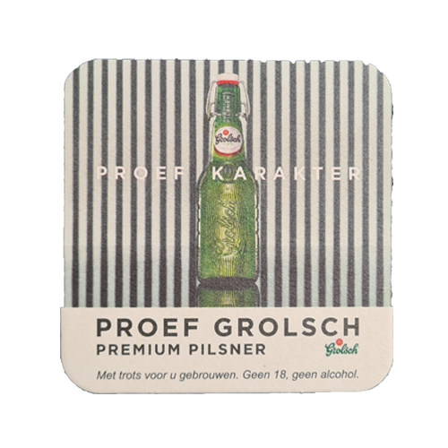 Grolsch - Bierviltjes - 400 stuks (4x 100 stuks)