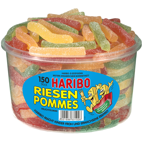 Haribo Giant French Fries 150 pieces
