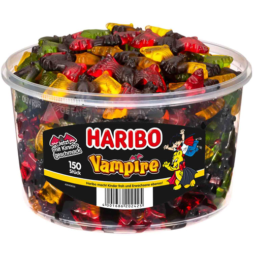 Haribo Vampieren 150 stuks