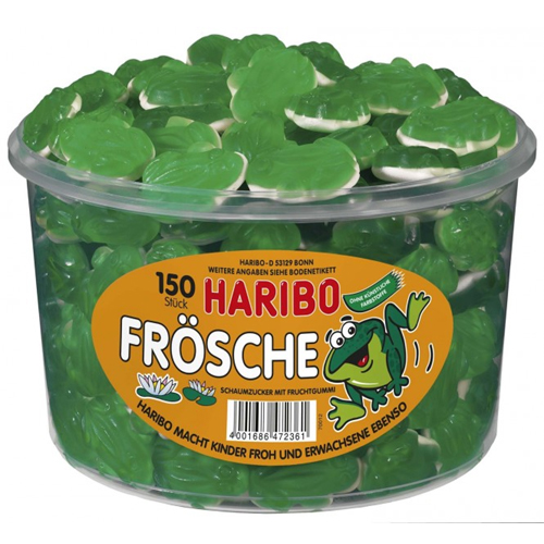 Haribo Frogs 150 pieces
