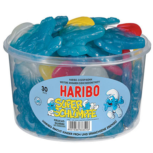 Haribo Super Smurfs 30 pieces