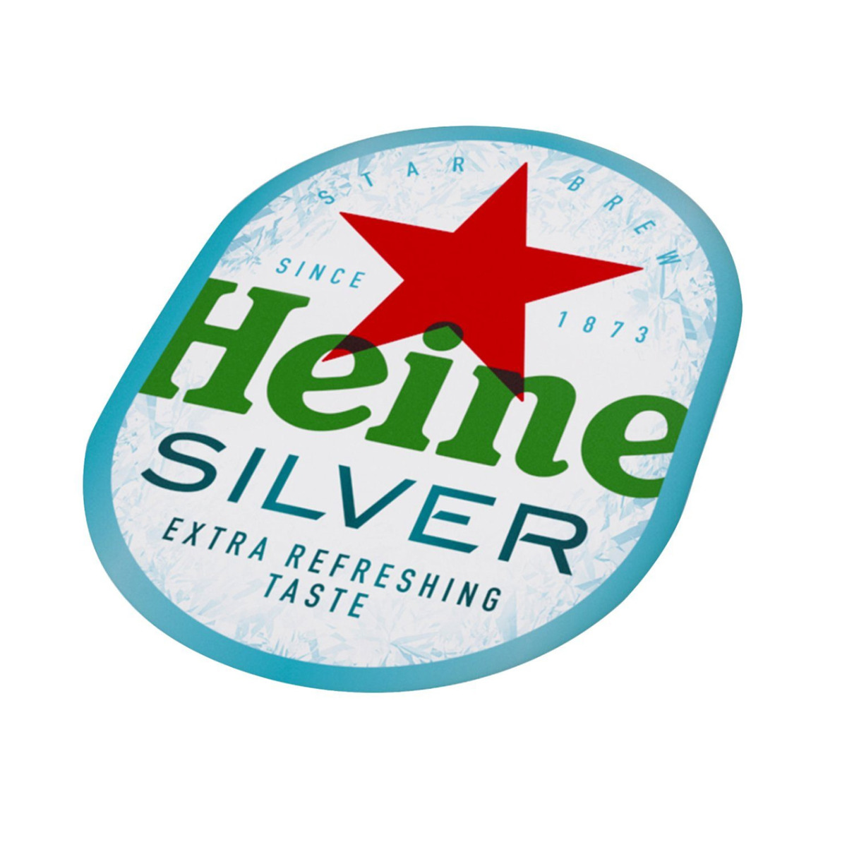 Heineken - Bierviltjes Silver - 100 stuks