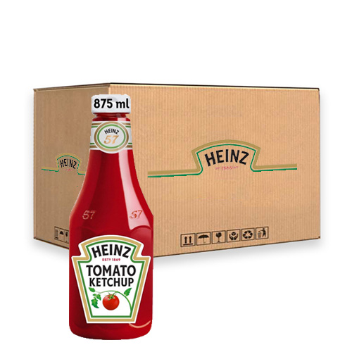 Heinz Tomaten ketchup 8x 875ml