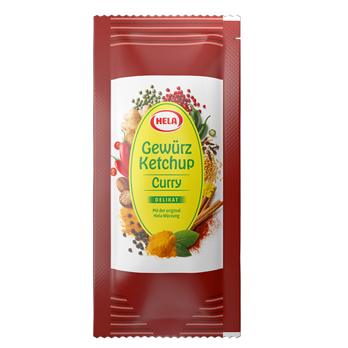Hela Curry Kruiden Ketchup Mild Delikat 100x 17ml 20g