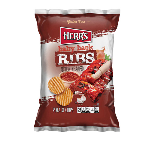 Herrapos s Baby Back Ribs Chips 170g