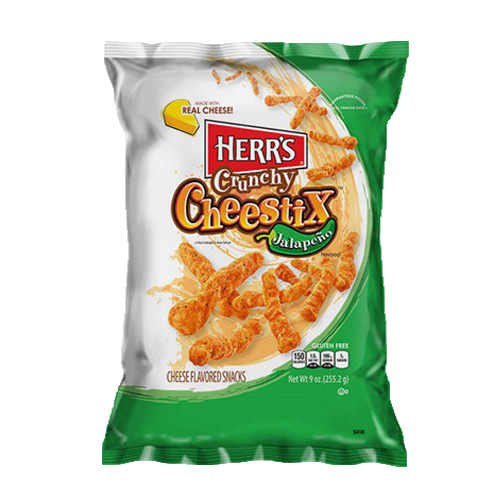 Herrapos s Crunchy Cheestix Jalapeno 255g