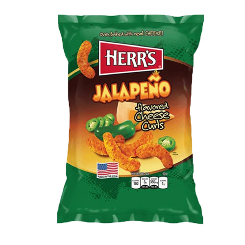 Herrapos s Jalapeno Cheese Curls 199g