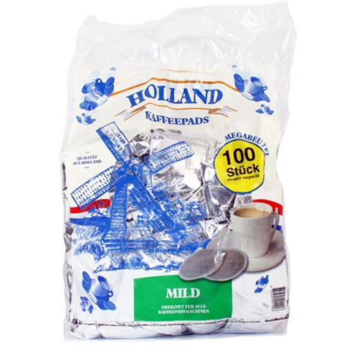 Holland Koffiepads Mild 100 pads
