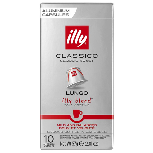 Illy Classico Lungo Koffiecups 10 capsules