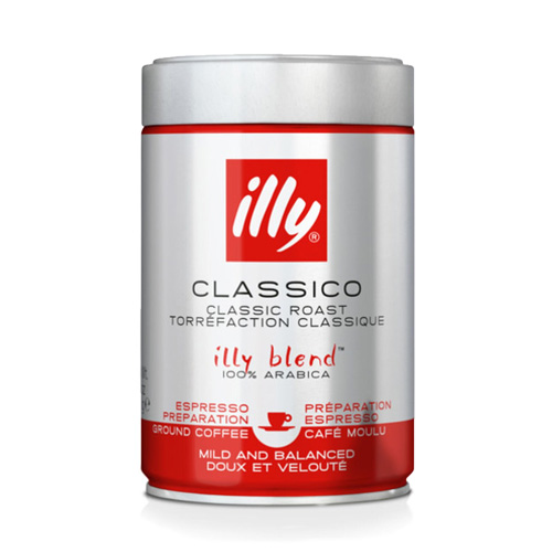 Illy Espresso Classico Gemalen koffie 12x 250g