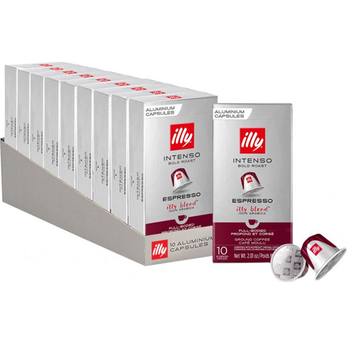 Illy Intenso Espresso Koffiecups 10x 10 capsules