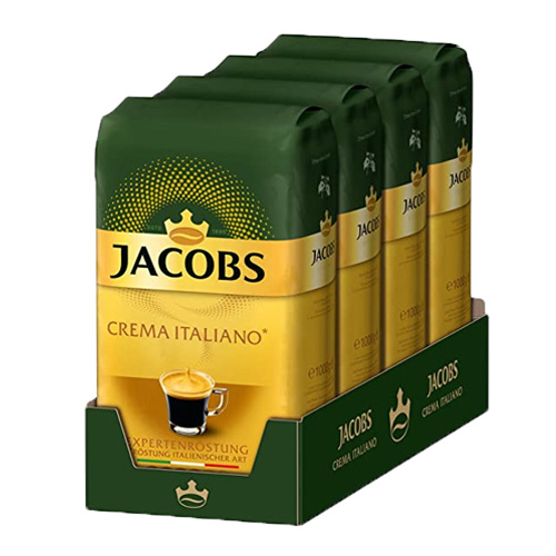 Jacobs Expertenröstung Crema Italiano Bonen 4x 1 kg