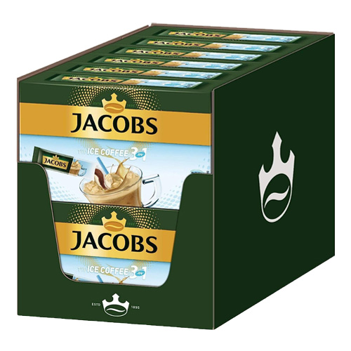 Jacobs Ice Coffee 3in1 Sticks Oploskoffie 12x 10 sticks