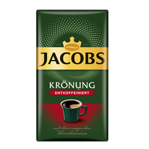 Jacobs - Krönung Cafeïnevrij Gemalen Koffie - 500g