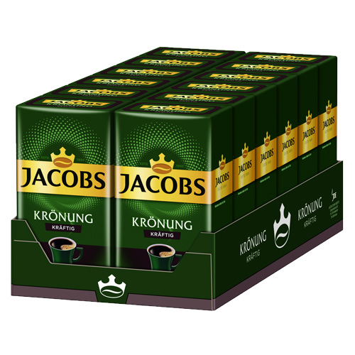 Jacobs Krönung Kräftig Gemalen Koffie 12x 500g