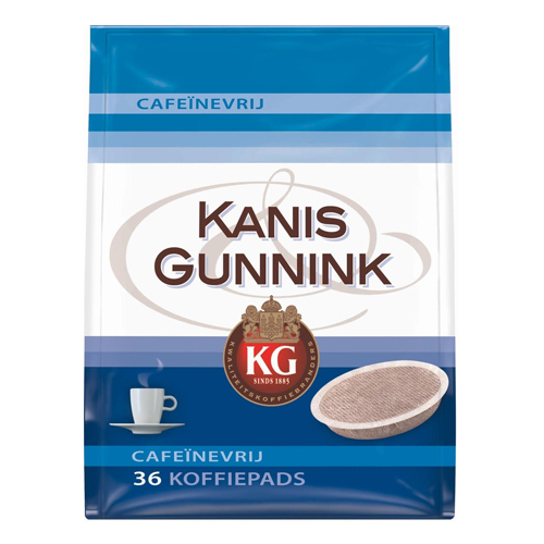 Kanis Gunnink Cafeïnevrij 36 pads