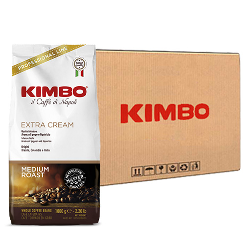 Kimbo Extra Cream Bonen 6x 1kg