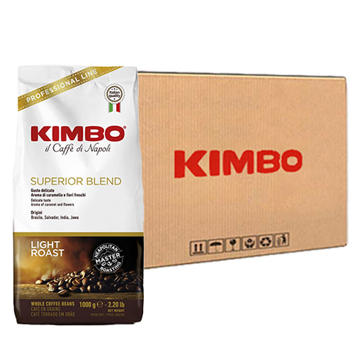 Kimbo - Superior Blend Bonen - 6x 1kg