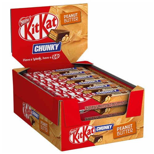 Kitkat Chunky Peanut Butter 24 Repen