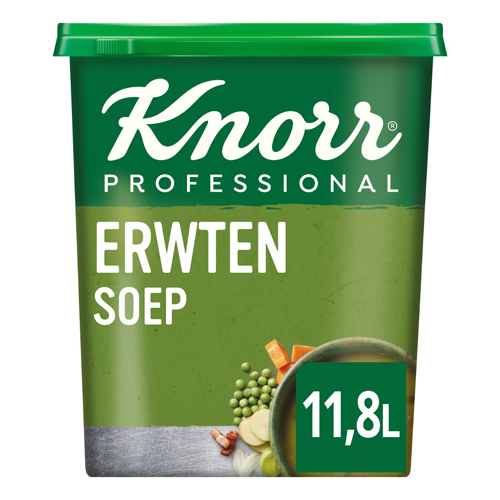 Knorr Professional Erwtensoep voor 118ltr 138kg