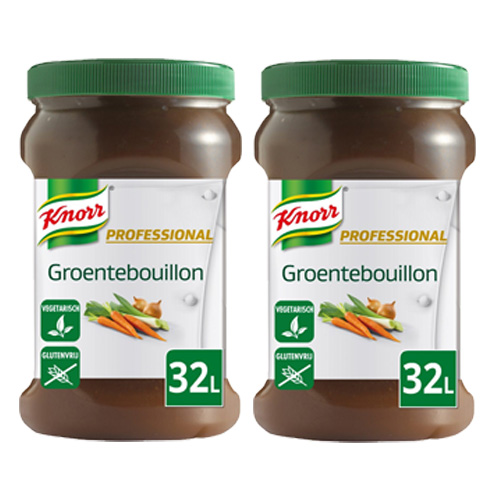 Knorr Professional - Groentebouillon Gelei (voor 32ltr) - 2x 800g