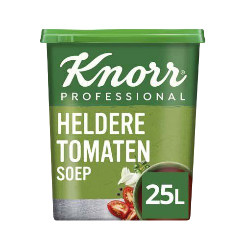 Knorr Professional Heldere tomatensoep voor 25ltr 1125kg