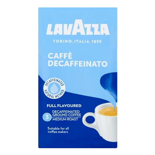Lavazza Caffè Decaffeinato Gemalen koffie 20x 250g