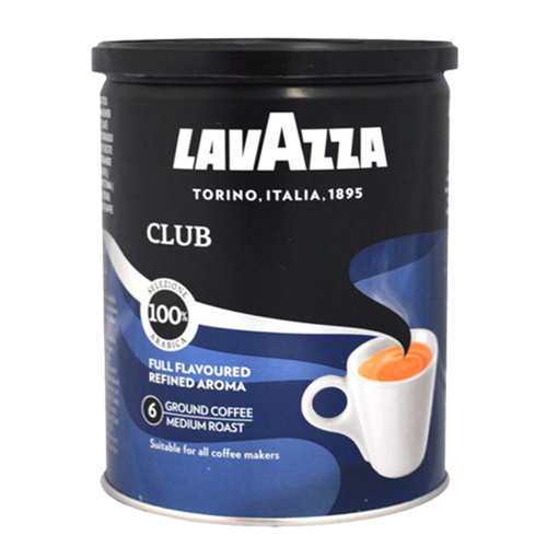 Lavazza Club Gemalen koffie blik 12x 250g