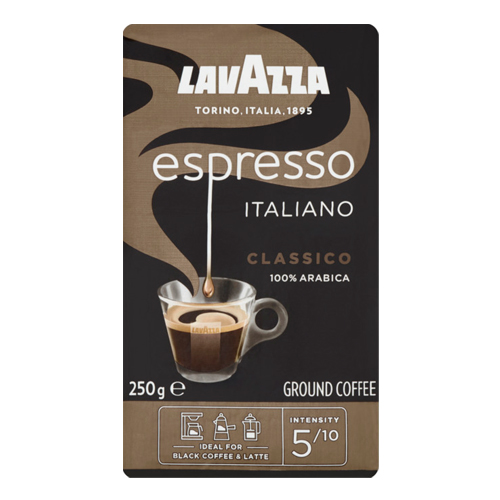 Lavazza Espresso Italiano Classico gemalen koffie 250g