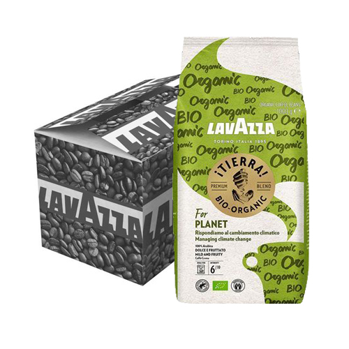 Lavazza - ¡Tierra! For Planet Bio Organic Bonen - 4x 1 kg