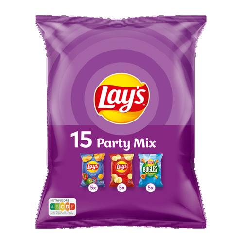 Layapos s Party Mix 3 smaken 15 Minizakjes