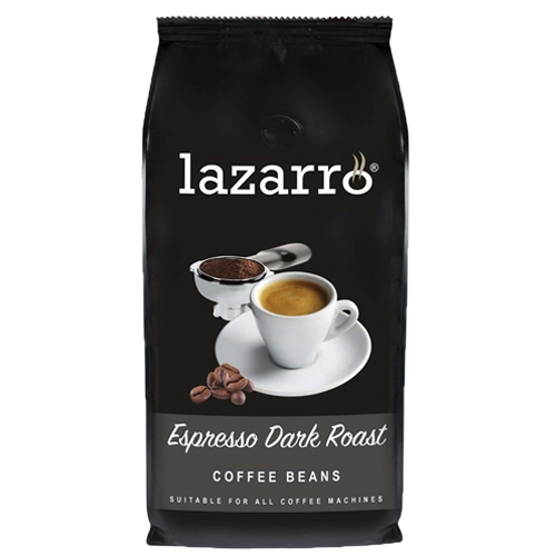 Lazarro - Espresso Dark Roast Bonen - 8x 1 kg