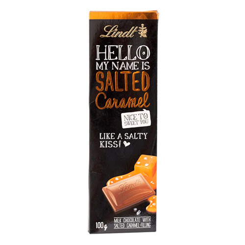 Lindt Hello Salted Caramel 100g