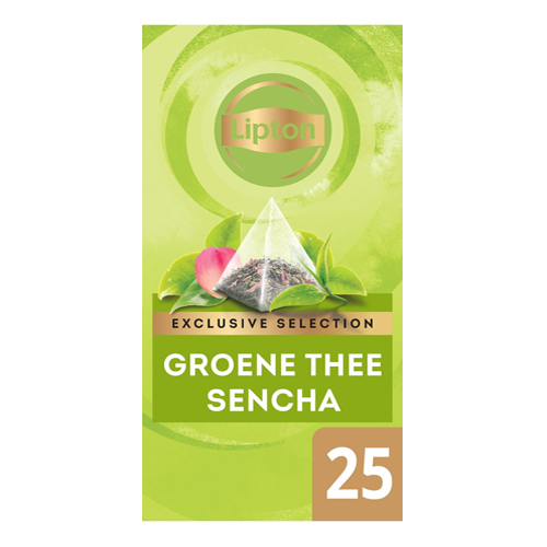 Lipton Exclusive Selection Groene thee Sencha 25 zakjes