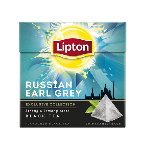 Lipton Russian Earl Grey 4x 20 zakjes