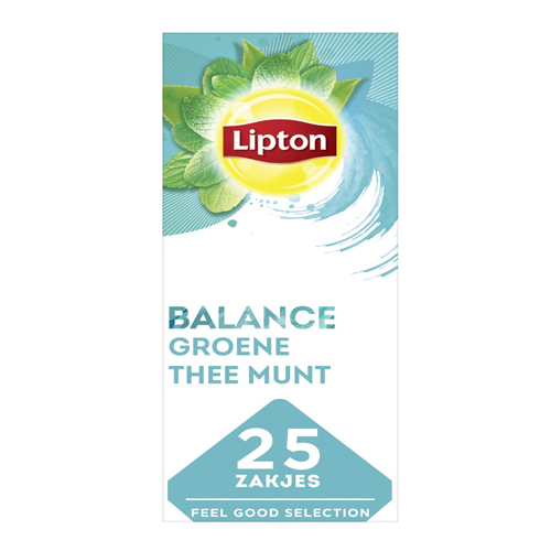 Lipton Feel Good Selection Groene Thee Munt 25 zakjes