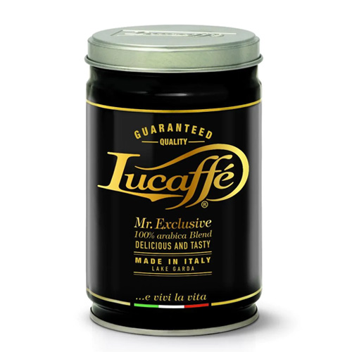 Lucaffé Mr. Exclusive 100 Arabica Gemalen koffie 250g