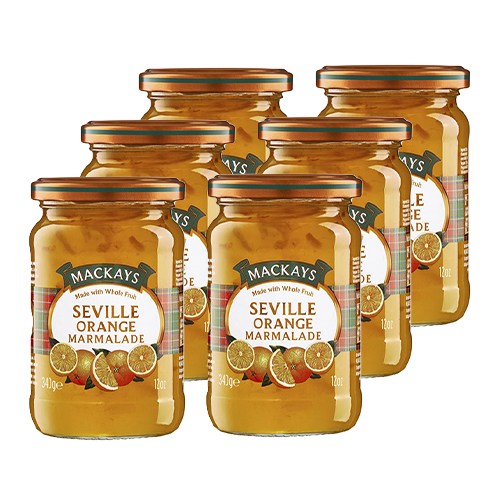 Mackays Seville Orange Marmalade 6x 340g