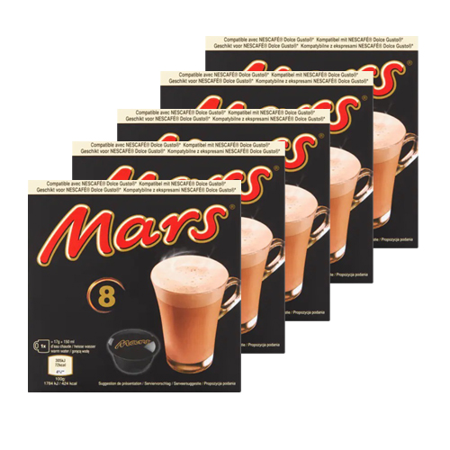 Mars Warme Chocoladedrank Dolce Gusto Compatible 5x 8 Capsules