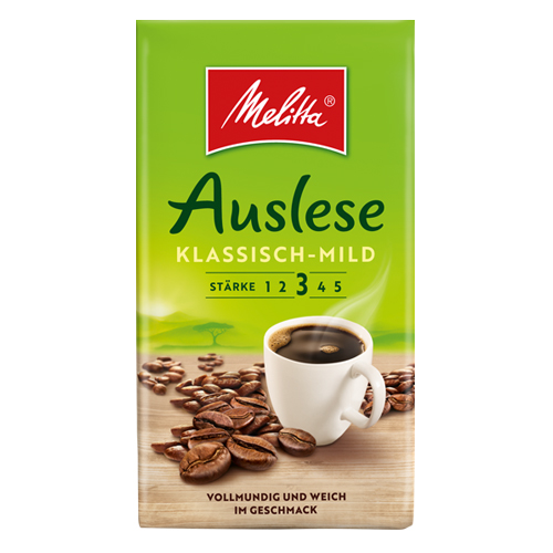Melitta - Auslese Classic-Mild Gemalen koffie - 500g