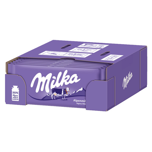 Milka Alpenmelk 24x 100g