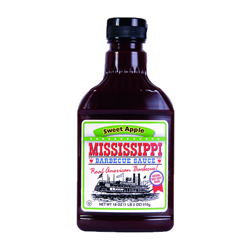 Mississippi Barbecue saus sweet apple 440ml