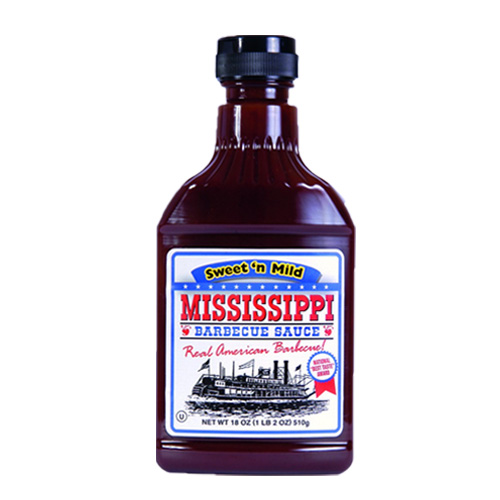 Mississippi Barbecue saus sweet apos n mild 440ml